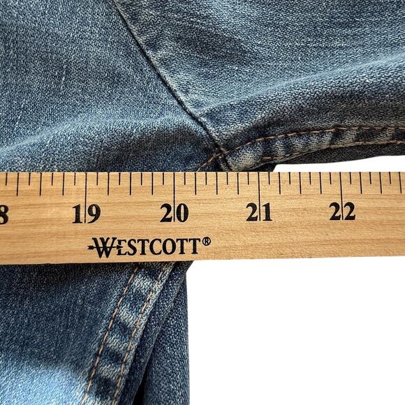 VTG Maverick Blue Bell Jean Jacket Mens 42 Blue Medium Wash Denim 70s 80s - Picture 4 of 8